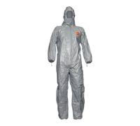 DUPONT Tuta da lavoro tipo 3/4/5/6 Tychem 6000 F, grigio, Tg. unisex: M Quantità:1