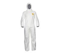 DUPONT Tuta da lavoro tipo 5/6 Tyvek 200 EasySafe, bianco, Tg. unisex: 2XL Quantità:1