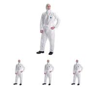 DuPont Tyvek Dual, Modello CHF5a, Bianco, 3XL (Confezione da 4)