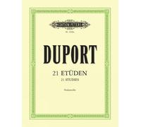 21 Etüden für Violoncello [Lingua tedesca]