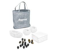 Dupray Kit di Pulizia a Vapore, Set di 24 Accessori per Pulitori a Vapore Dupray