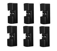 Duqulle 6 pezzi Rack per la a rulli per il montaggio a parete, supporto per l'organizzatore di rulli , Tackle Storage Hanger, rilascio rapido, stoccaggio e visualizzazione per porta