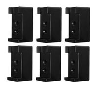 Duqulle 6 pezzi Rack per la a rulli per il montaggio a parete, supporto per l'organizzatore di rulli , Tackle Storage Hanger, rilascio rapido, stoccaggio e visualizzazione per porta
