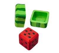 Duqulle Dadi per giochi da tavolo - Simpatico cubo di anguria per giochi da tavolo, personaggi di scacchi e per feste per matematica, bambini, scuola materna, asilo, adulti, viaggi, gioco di