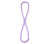 Duqulle Fasce fitness per allenamento, fasce elastiche in silicone a otto forme, cinghie per allenamento per tutto il corpo, braccia, petto, schiena, spalla, allenamento a casa