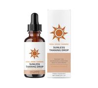 Duqulle Lozione autoabbronzante - 60 ml concentrato autoabbronzante - autoabbronzanti con effetto abbronzante unisex per viso e corpo, applicazione quotidiana a casa e in viaggio
