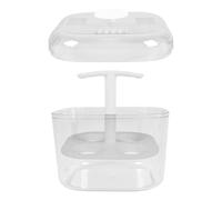 Duqulle Mini stampo per polpette | 4 fori non appiccicosi - macchina per la produzione di polpette - per pasta polpette di pesce, gnocchi, polpette di gamberetti, cottura in cucina a casa