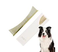 Duqulle Pettine Per Gatti - Spazzola SottoCane Acciaio Inox | Accessorio Per Pet Di Razze Dal Lungo Per Cura Quotidiana Bagno Dopo Il Bagno All'aperto Doccia Per Cuccioli