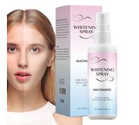 Duqulle Spray sbiancante per il viso | 100 ml lozione per il corpo schiarente, facile protezione dai raggi UV, prodotti di bellezza ad assorbimento rapido, per viaggi, casa ed escursioni