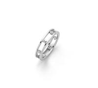 DUR Anello a bussola in argento Sterling 925 con bussola nord, sud, est, ovest, misura 58, R6020.58