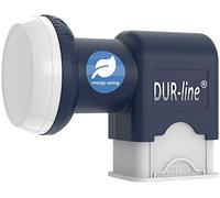 DUR-line Blue ECO Quattro LNB - estremamente efficiente - solo per commutatore - qualità premium - [ test molto buono* ] digitale, Full HD, 4K, 3D