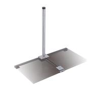 DUR-line Herkules Supporto Professionale da Balcone per Piatti 2x50x50cm Zincato