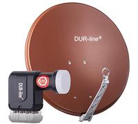 DUR-line Set antenna satellitare Select 75/80 [LNB, commutatore]