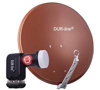 DUR-line Set antenna satellitare Select 75/80 [LNB, commutatore]