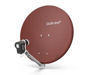 DUR-line Set antenna satellitare Select 75/80 [LNB, commutatore]