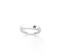 DUR Segnalibro Anello in argento Sterling 925 con stella marina ossidata laser misura 12 R6018.52