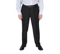 DURA PRESS Uomo Poli Viscosa Smart Pantaloni Casual Girovita 30 - 62, 3 Colori