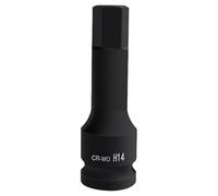 Durabilità 22 Mm Esadecimale Bit Socket 1/2 Pollice Azionamento Molibdeno Acciaio Per Ad Alta Coppia Applicazioni Per Meccanica