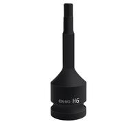 Durabilità 22 Mm Esadecimale Bit Socket 1/2 Pollice Azionamento Molibdeno Acciaio Per Ad Alta Coppia Applicazioni Per Meccanica