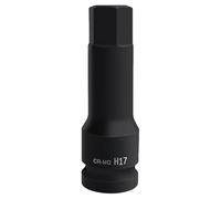 Durabilità 22 Mm Esadecimale Bit Socket 1/2 Pollice Azionamento Molibdeno Acciaio Per Ad Alta Coppia Applicazioni Per Meccanica