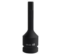 Durabilità 22 Mm Esadecimale Bit Socket 1/2 Pollice Azionamento Molibdeno Acciaio Per Ad Alta Coppia Applicazioni Per Meccanica