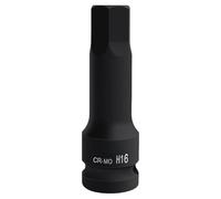 Durabilità 22 Mm Esadecimale Bit Socket 1/2 Pollice Azionamento Molibdeno Acciaio Per Ad Alta Coppia Applicazioni Per Meccanica