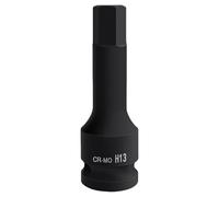 Durabilità 22 Mm Esadecimale Bit Socket 1/2 pollici in acciaio al molibdeno per applicazioni ad alta coppia per meccanica