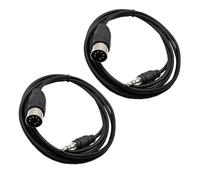 Durabilità 7pin DIN A 3 5 Mm Cavo Maschile Largo Compatibilità per I Sistemi HiFi Dispositivo Stereo Din7 E I Lettori Portatili qualità Adios