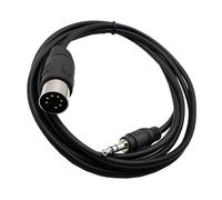 Durabilità 7pin DIN A 3 5 Mm Cavo Maschile Largo Compatibilità per I Sistemi HiFi Dispositivo Stereo Din7 E I Lettori Portatili qualità Adios