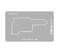 Durabilità Costruzione In Metallo IPX17 Strato Medio Reballing Piattaforma Set per 17Air/17Pro Strumento di Riparazione Apparecchio Strumento di Acciaio Mesh Tool