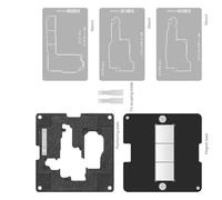 Durabilità Costruzione In Metallo IPX17 Strato Medio Reballing Piattaforma Set per 17Air/17Pro Strumento di Riparazione Apparecchio Strumento di Acciaio Mesh Tool