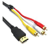 Durabilità da AV A 3RCA Cord TVS per Plug Pc/Laptop E Riproduci Setup Easy Setups da HDTV A 3RCA Cavo Long Last Cavo