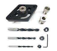 Durabilità Vertical Pocket Hole Lavorazione Del Legno Set Verticale Autocentrante Drill Guide Locator Per Lavorazione Del Legno Artigianato
