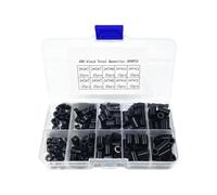 Durability Black Nylon Standoff Spacer Kit, 200Pieces Insulation Column Standoff Spacer for Electronics And Robotics