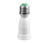 Durability E27 Adattatore di estensione del supporto della lampada PC Shell per migliora la stanza 95mm/3.74inch Lunghezza Portalampada Estensione