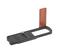 Durability - Impugnatura in legno tipo L, compatibile con fotocamere S9, con maggiore stabilità e comfort, staffa a L in silicone antiscivolo