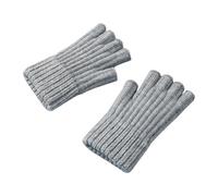 Durability Thermals Mezza Finger Gloves Uomo Freddo Antivento | Tipo pesante, morbido tessuto termico lavorato a maglia, antivento e protezione dal freddo, motociclismo, uso quotidiano