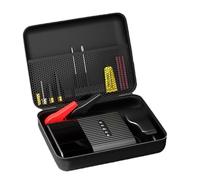 Durabl - per aspirapolvere per auto, 22 x 18 x 7 cm, portatile, organizer per pulizia auto, con chiusura a cerniera, accessorio da viaggio, compatto e antipolvere, per la pulizia dei di