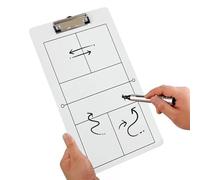 Durabl Training Board - Lavagna bianca cancellabile per allenamenti, robusta lavagna bianca per pickleball, analisi dei dati della competizione, strumento di allenamento per la strategia