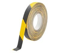 DURABLE - 1095-130 - Nastro adesivo antiscivolo DURALINE GRIP+ - 2,5 cm x 15 m - giallo-nero - Durable - 101358 - Conf. da 1 Pz.