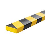 DURABLE - 1108-130 - Profilo paracolpi S18 - per superfici - giallo-nero - Durable - 99028 - Conf. da 1 Pz.