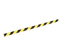 Profilo paracolpi per spigoli E8 giallo/nero Durable