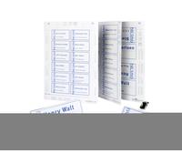 Durable 1455-02 Bianco 9 cm 5,4 cm INSERTI PER PORTANOME 54 x 90 mm