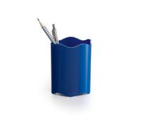 Durable 1701235040 Porta Penne Trend, Ottimale per Penne, Forbici, Diametro 80 mm, Altezza 102 mm, Blu