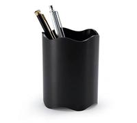 Durable 1701235060 Porta Penne Trend, Ottimale per Penne, Forbici, Diametro 80 mm, Altezza 102 mm, Nero
