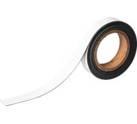 Durable 170802 Nastro Magnetico Scrivibile 30 mm, per Superfici Metalliche, Ritagliabile, 30 mm x 5 m, Bianco