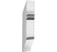 Durable 1709763010 FLEXXIBOXX 12 A4 Porta depliant Bianco DIN A4 verticale Num