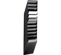 Durable 1709763060 FLEXXIBOXX 12 A4 Porta depliant Nero DIN A4 verticale Numer