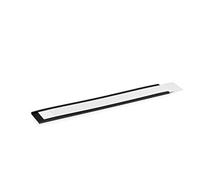 Durable 171158 C-Profile Porta Etichetta Magnetico, Ritagliabile, 200x30 mm, Carbone, Confezione da 5 Pezzi