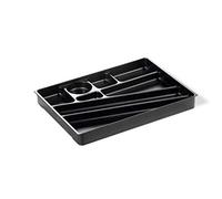 Durable 1712004058 Idealbo x Pen Tray "Blue Angel", Portaoggetti per Piccoli Oggetti e Cancelleria, 240 x 36 x 340 mm, Carbone